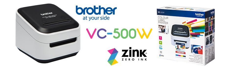 Imprimanta etichete color Brother VC-500W